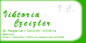 viktoria czeizler business card