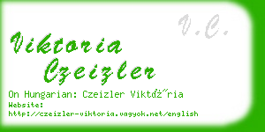 viktoria czeizler business card